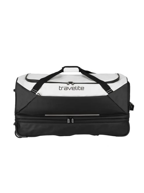 Travelite Basics fehér 2 kerekű bővíthetős gurulós utazótáska 70cm