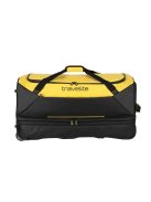 Travelite Basics sárga 2 kerekű bővíthetős gurulós utazótáska 70cm