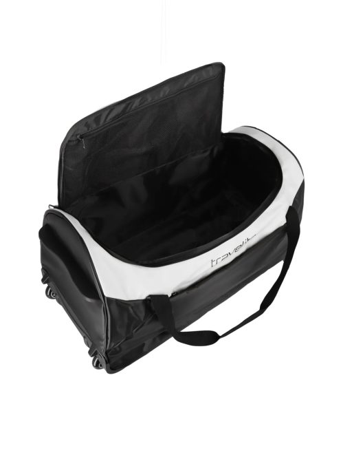 Travelite Basics fehér 2 kerekű gurulós utazótáska 71cm