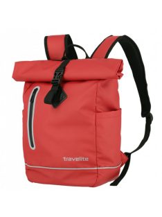 Travelite Basics rollup hátizsák piros