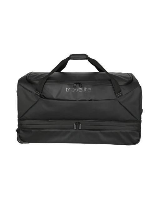 Travelite Basics fekete 2 kerekű nagy gurulós utazótáska 80cm