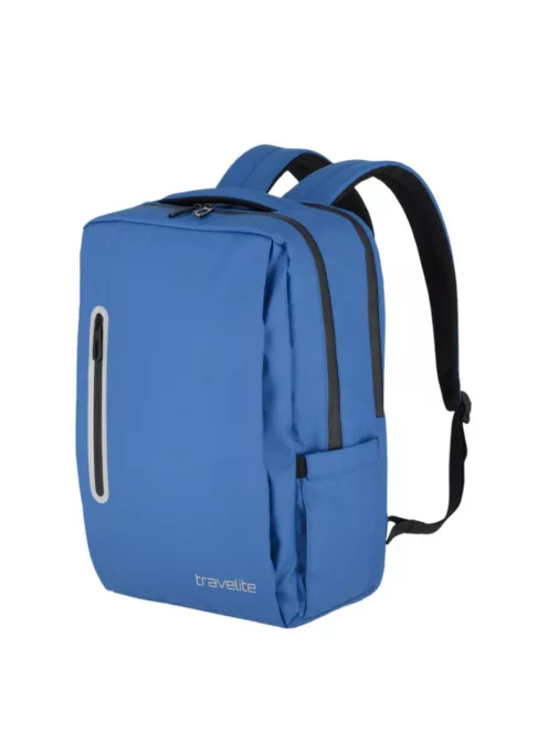 Travelite Boxy kék vízlepergetős laptoptartós hátizsák 15"