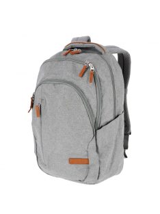   Travelite Basics Allround szürke-zöld laptoptartós hátizsák 15,6"