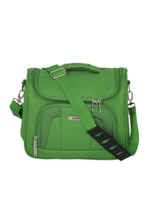 Travelite Skyline Orlando zöld 4 kerekű 5 részes bőrönd szett