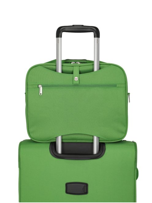 Travelite Skyline Orlando zöld 4 kerekű 5 részes bőrönd szett