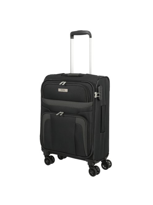 Travelite Skyline Orlando fekete 4 kerekű kabinbőrönd