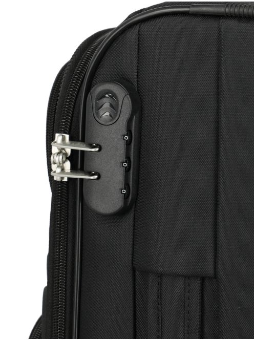 Travelite Skyline Orlando fekete 4 kerekű kabinbőrönd