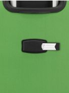 Travelite Skyline Orlando zöld 4 kerekű bővíthető közepes bőrönd