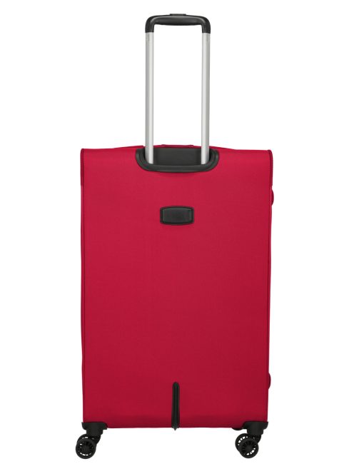 Travelite Skyline Orlando piros 4 kerekű bővíthető nagy bőrönd