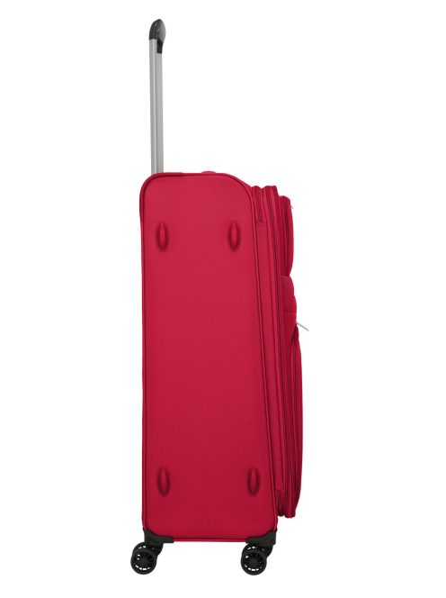 Travelite Skyline Orlando piros 4 kerekű bővíthető nagy bőrönd