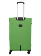Travelite Skyline Orlando zöld 4 kerekű bővíthető nagy bőrönd