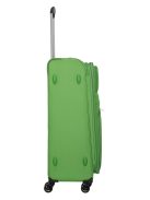 Travelite Skyline Orlando zöld 4 kerekű bővíthető nagy bőrönd