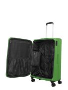 Travelite Skyline Orlando zöld 4 kerekű bővíthető nagy bőrönd