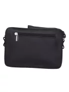 Autóstáska férfi 118-0029 Fekete bőr fedeles 