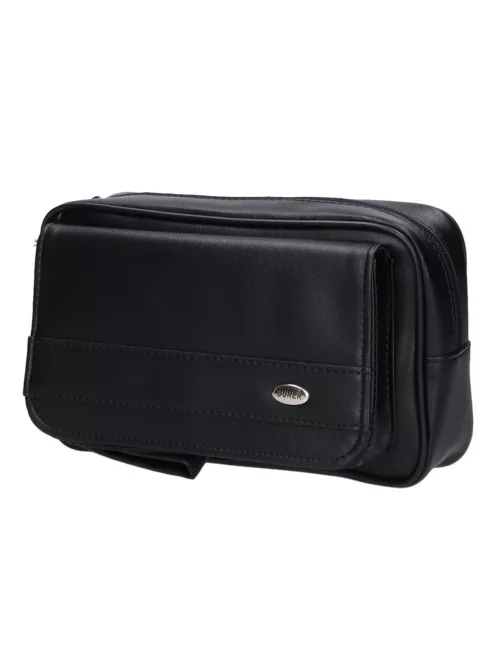 Autóstáska férfi 115-0009 Fekete műbőr szimpla 