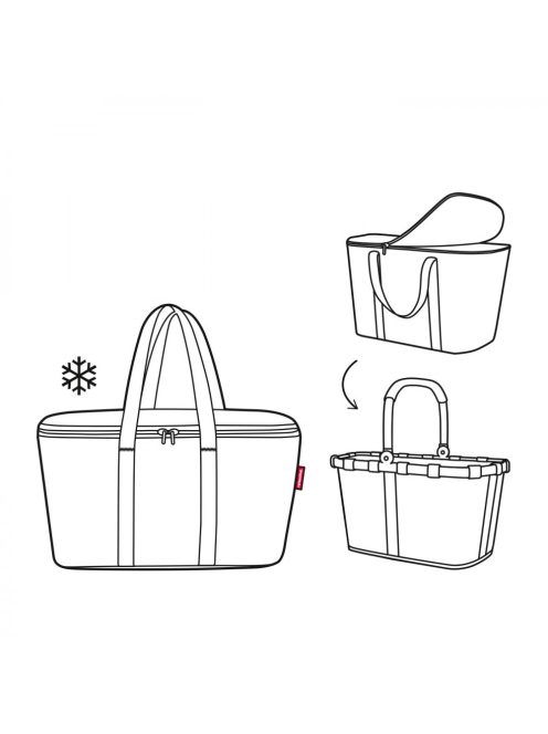 REISENTHEL Coolerbag Fekete hűtőtáska
