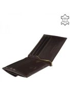 Pénztárca Vester VCS-D Barna bőr 