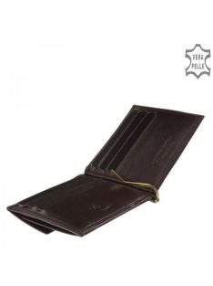 Pénztárca Vester VCS-D Barna bőr 
