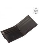 Pénztárca Vester VCS-D Fekete bőr 