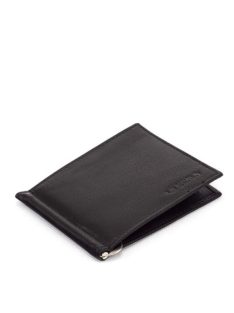La Scala DG92 fekete bőr férfi dollár pénztárca