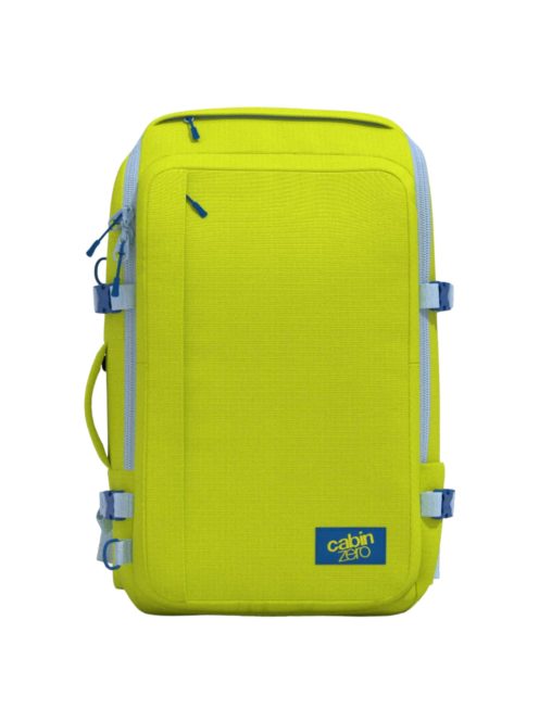 Cabinzero ADV 42L neonzöld kabin méretű utazótáska/hátizsák
