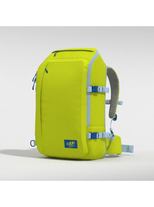 Cabinzero ADV 42L neonzöld kabin méretű utazótáska/hátizsák