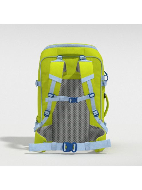 Cabinzero ADV 42L neonzöld kabin méretű utazótáska/hátizsák