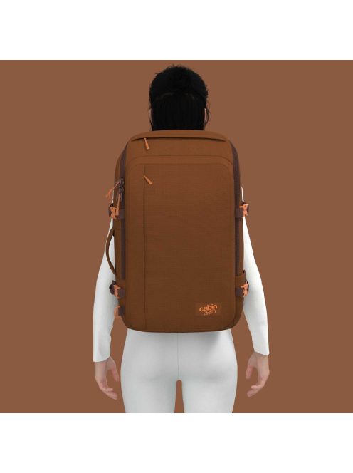 Cabinzero ADV 42L barna kabin méretű utazótáska/hátizsák