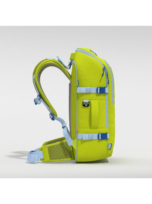 Cabinzero ADV Pro 42L neonzöld kabin méretű utazótáska/hátizsák