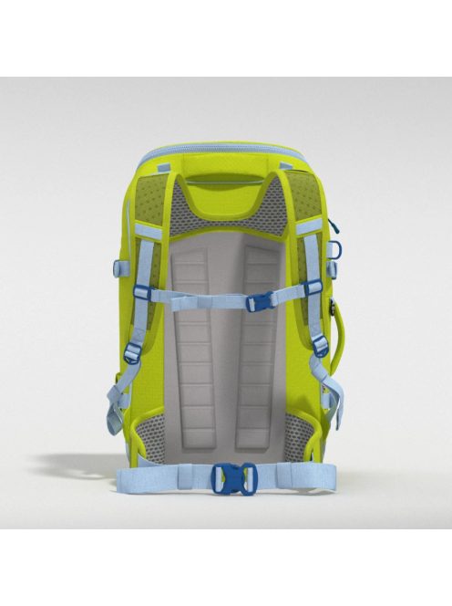 Cabinzero ADV Pro 42L neonzöld kabin méretű utazótáska/hátizsák