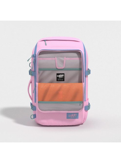 Cabinzero ADV Pro 42L rózsaszín kabin méretű utazótáska/hátizsák