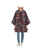 Reisenthel mini maxi poncho fekete virágos női esőkabát