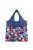 Reisenthel mini maxi shopper plus kék virágos shopper táska