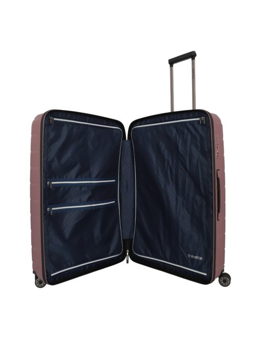 Travelite Air Base lila 4 kerekű nagy bőrönd