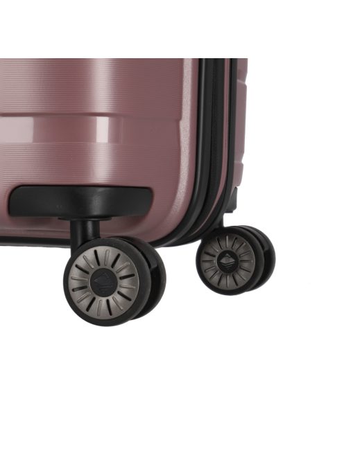Travelite Air Base lila 4 kerekű nagy bőrönd