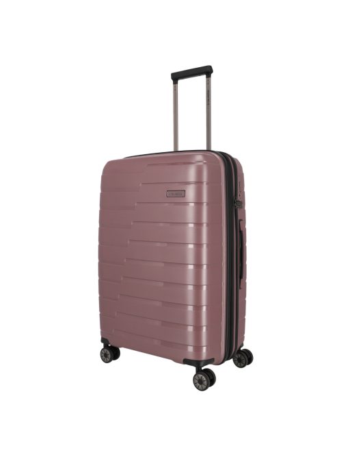 Travelite Air Base lila 4 kerekű bővíthető közepes bőrönd