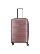 Travelite Air Base lila 4 kerekű bővíthető közepes bőrönd