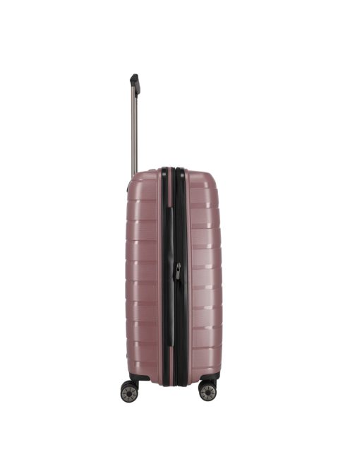 Travelite Air Base lila 4 kerekű bővíthető közepes bőrönd