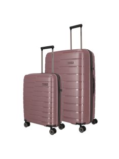   Travelite Air Base lila 4 kerekű kabinbőrönd és nagy bőrönd
