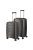 Travelite Air Base antracit 4 kerekű kabinbőrönd és közepes bőrönd
