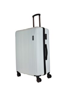 Hachi Atlanta fehér 4 kerekű nagy bőrönd