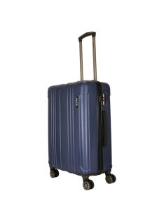 Hachi Atlanta kék 4 kerekű közepes bőrönd