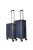 Hachi Atlanta kék 4 kerekű kabinbőrönd és közepes bőrönd
