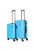 Hachi Atlanta türkiz 4 kerekű kabinbőrönd és közepes bőrönd
