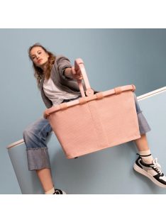 Reisenthel carrybag púder kord női bevásárló kosár