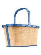 Reisenthel carrybag bézs-kék női bevásárló kosár