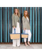 Reisenthel carrybag bézs-kék női bevásárló kosár