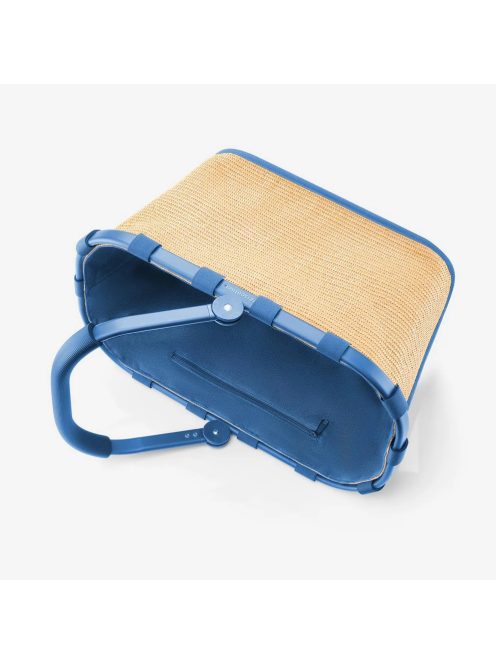 Reisenthel carrybag bézs-kék női bevásárló kosár