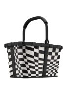 Reisenthel carrybag fekete-fehér bevásárló kosár