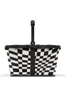 Reisenthel carrybag fekete-fehér bevásárló kosár